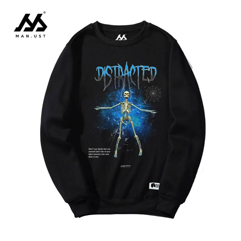Manust Culture - Crewneck Original Basic Distracted