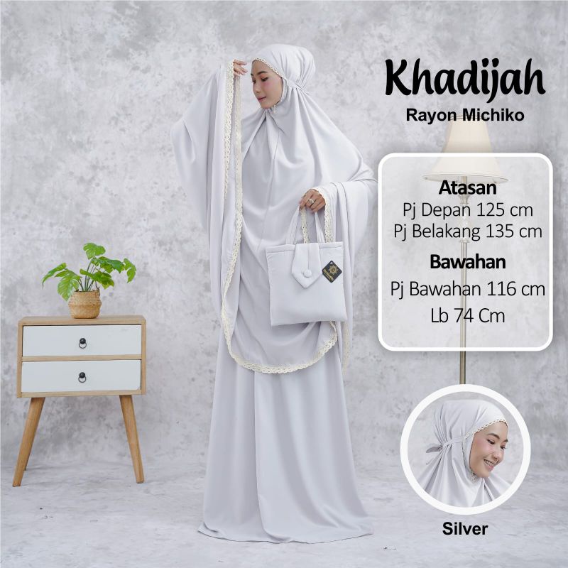 mukena dewasa mukena rayon michiko mukena bali premium jumbo renda khadijah