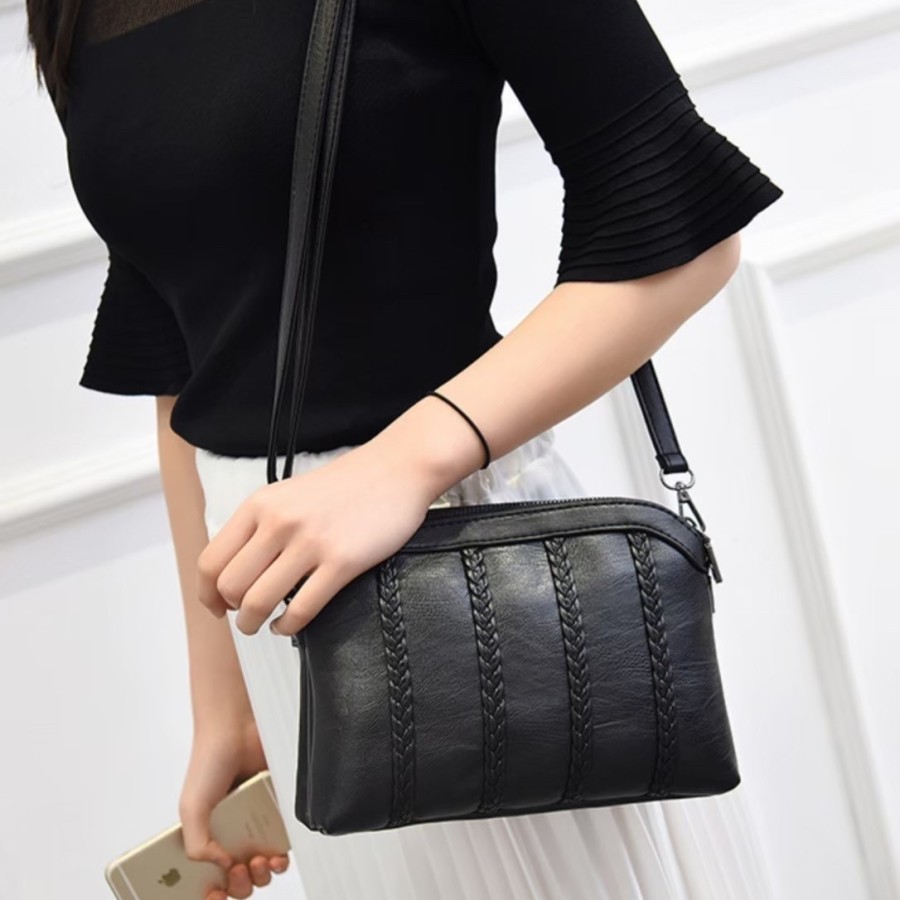 tas selempang wanita remaja korea murah kekinian terbaru 2021/ Tas selempang wanita kulit slingbag