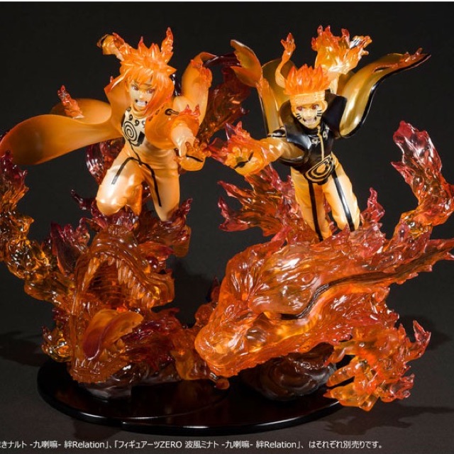 Action Figuart Zero Relation Naruto Minato Kyuubi