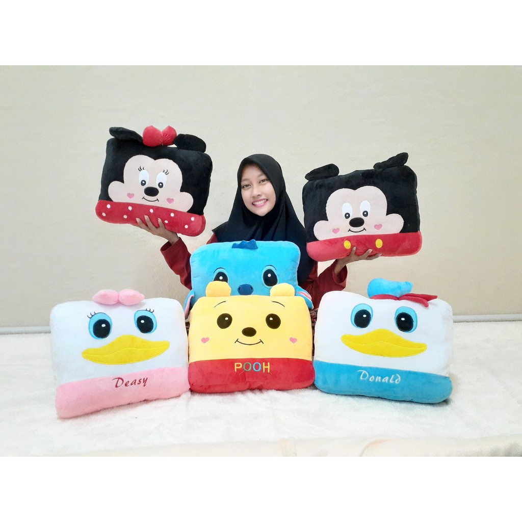 Bantal Sofa Lucu , Bantal Kotak Karakter Lucu