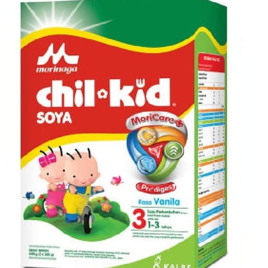 

MORINAGA CHIL KID SUSU SOYA VANILA BOX 600G 600 G