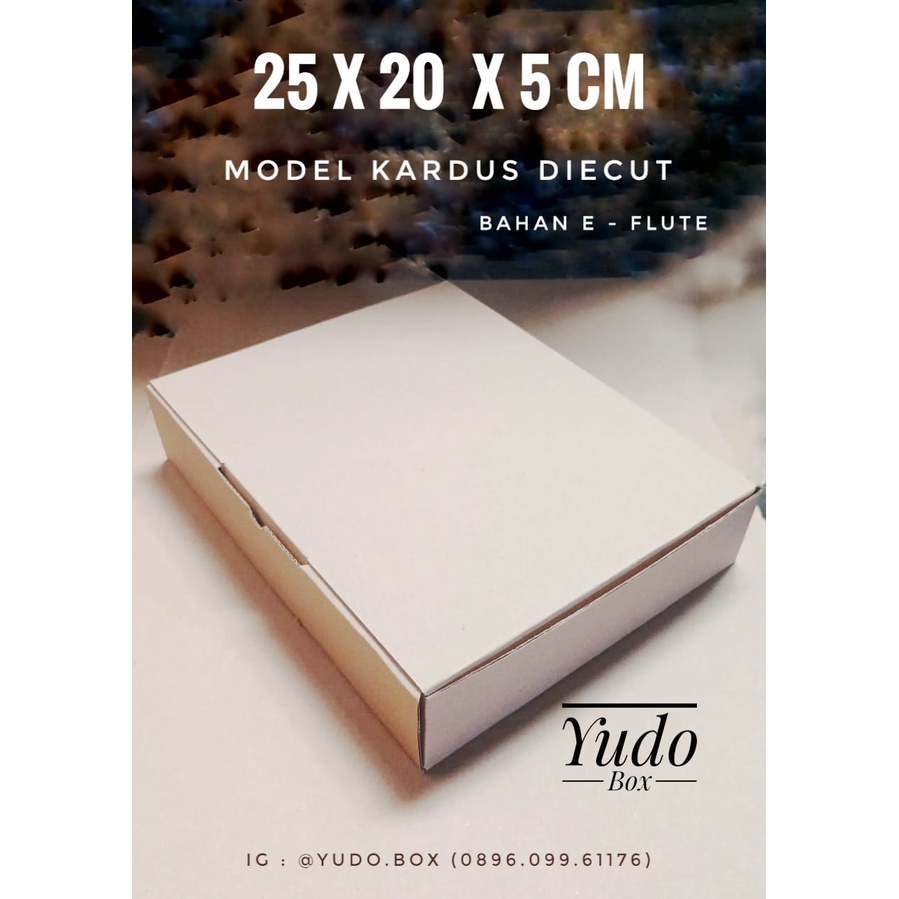 

Kardus Karton Uk,25x20x5 cm..Die Cut untuk packing - aksesoris - dll