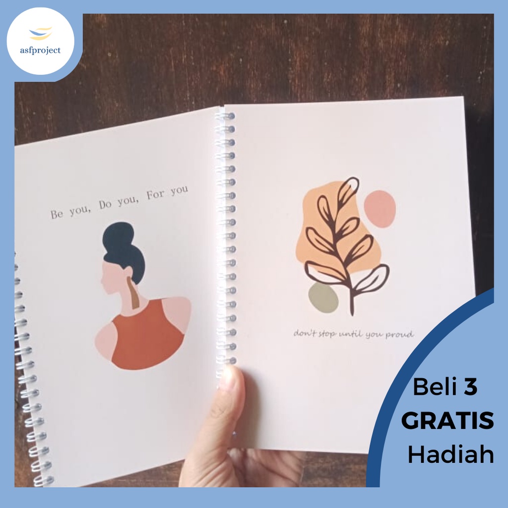 

NOTEBOOK JURNAL A5 SIMPLE EDITION LINE/BLANK