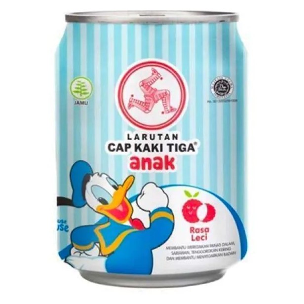 Larutan Kaki Tiga Anak Can 250 ml (KI)