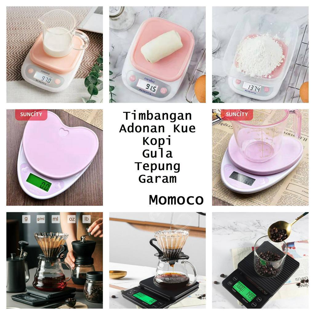 Timbangan Kitchen Kopi Adonan Kue Gula Tepung Garam Electronic Scale