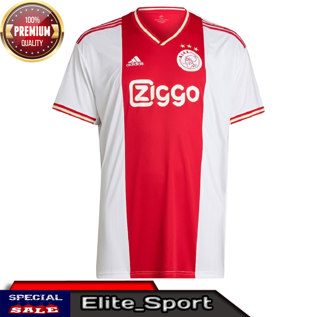 JERSEY BOLA AJAX AMSTERDAM HOME 2022/2023 GRADE ORI | BAJU BOLA AJAX AMSTERDAM TERBARU