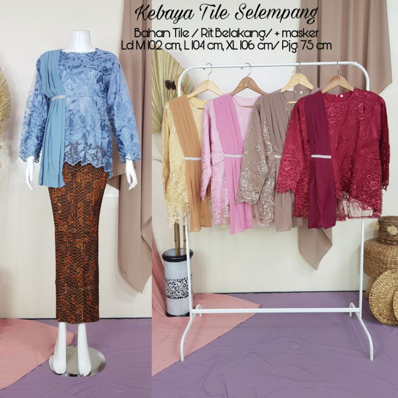 Kebaya Tile Selempang