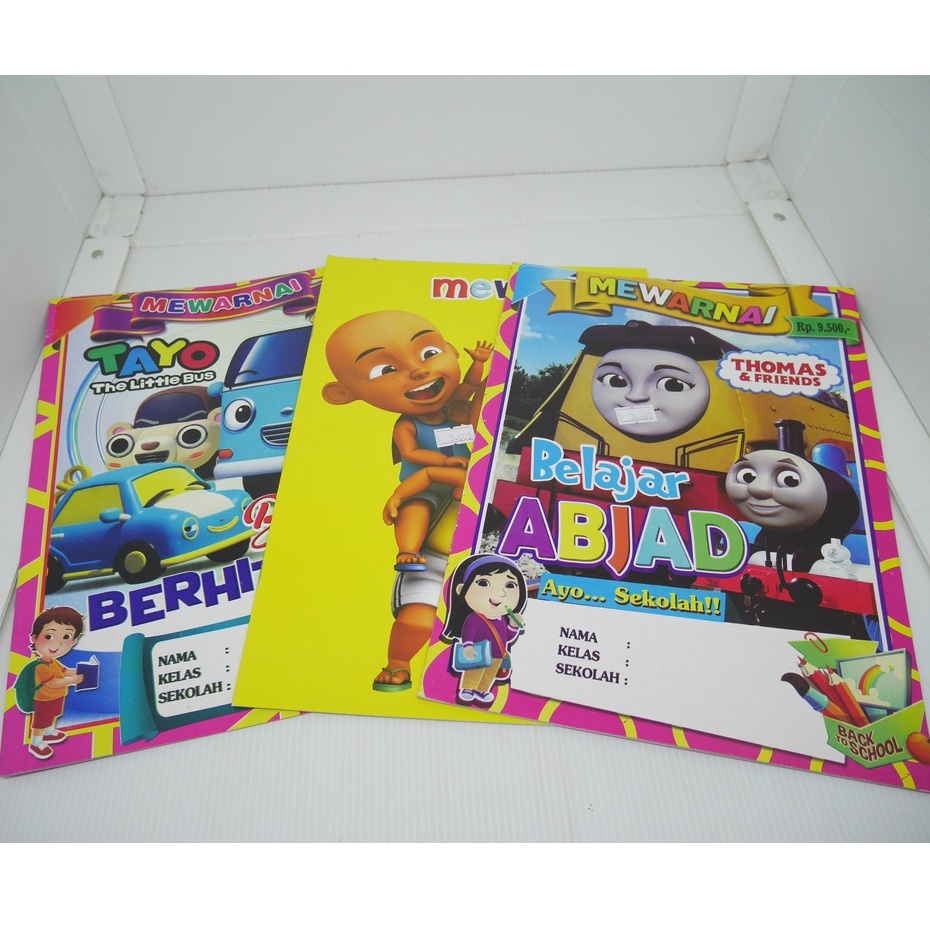 

BUKU MEWARNAI TK DAN SD ANAK LAKI-LAKI