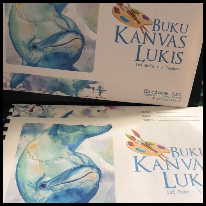 

Buku Kanvas Lukis / Buku Gambar Canvas