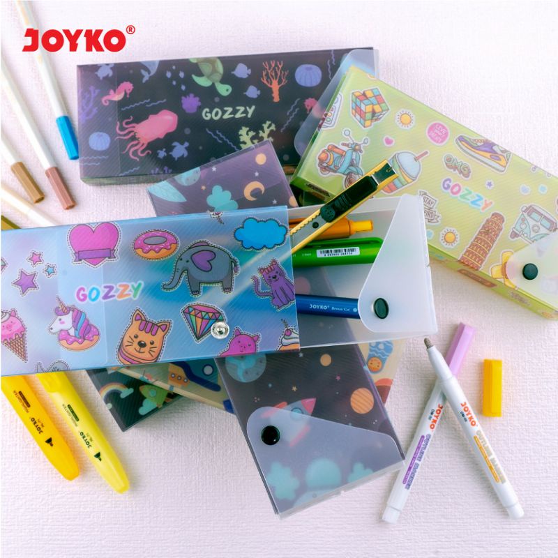 Tempat Pensil Mika Motif Random