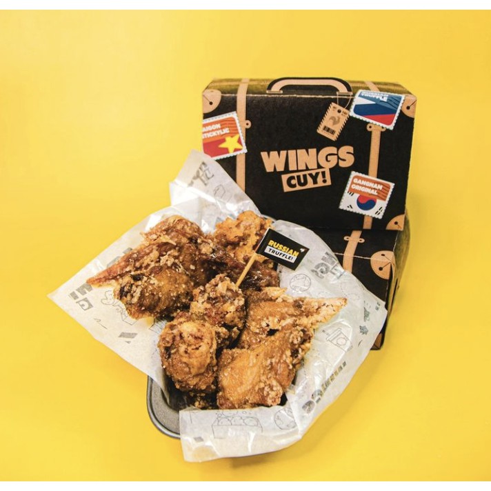 

WINGSCUY - 12 pcs frozen chicken wings dengan bumbu