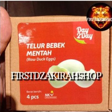

day2day telor bebek mentah 4pcs
