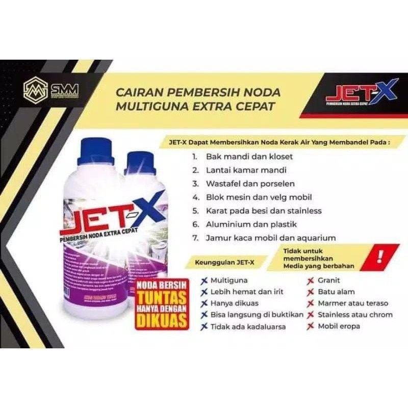 JET-X CAIRAN MULTIGUNA PEMBERSIH KERAK KERAMIK 500 ML