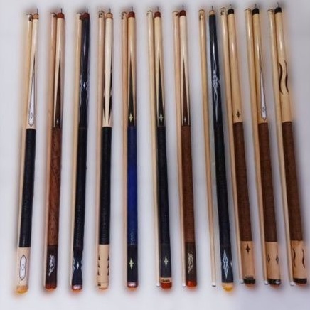 STICK BILLIARD BOLA KECIL JOINT UNILOCK FULL KAYU MAPLE