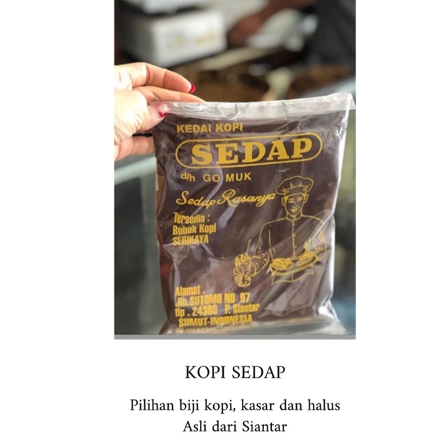 

Bubuk kopi SEDAP