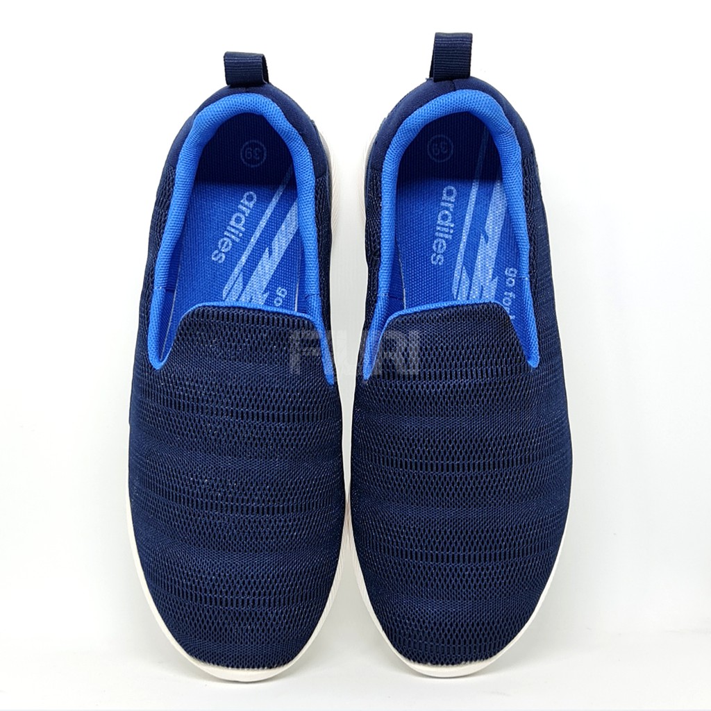 FIURI - Ardiles Original - Cagiva Biru 39-44 - Sepatu Olahraga Pria - Sepatu Slip On Pria Cowok - Sepatu Jogging Senam Lari  Laki-Laki - Sepatu Santai Cowok Pria - Sepatu Sekolah - Sepatu Sneakers Pria - Sepatu Kets Pria - Sepatu Promo Murah