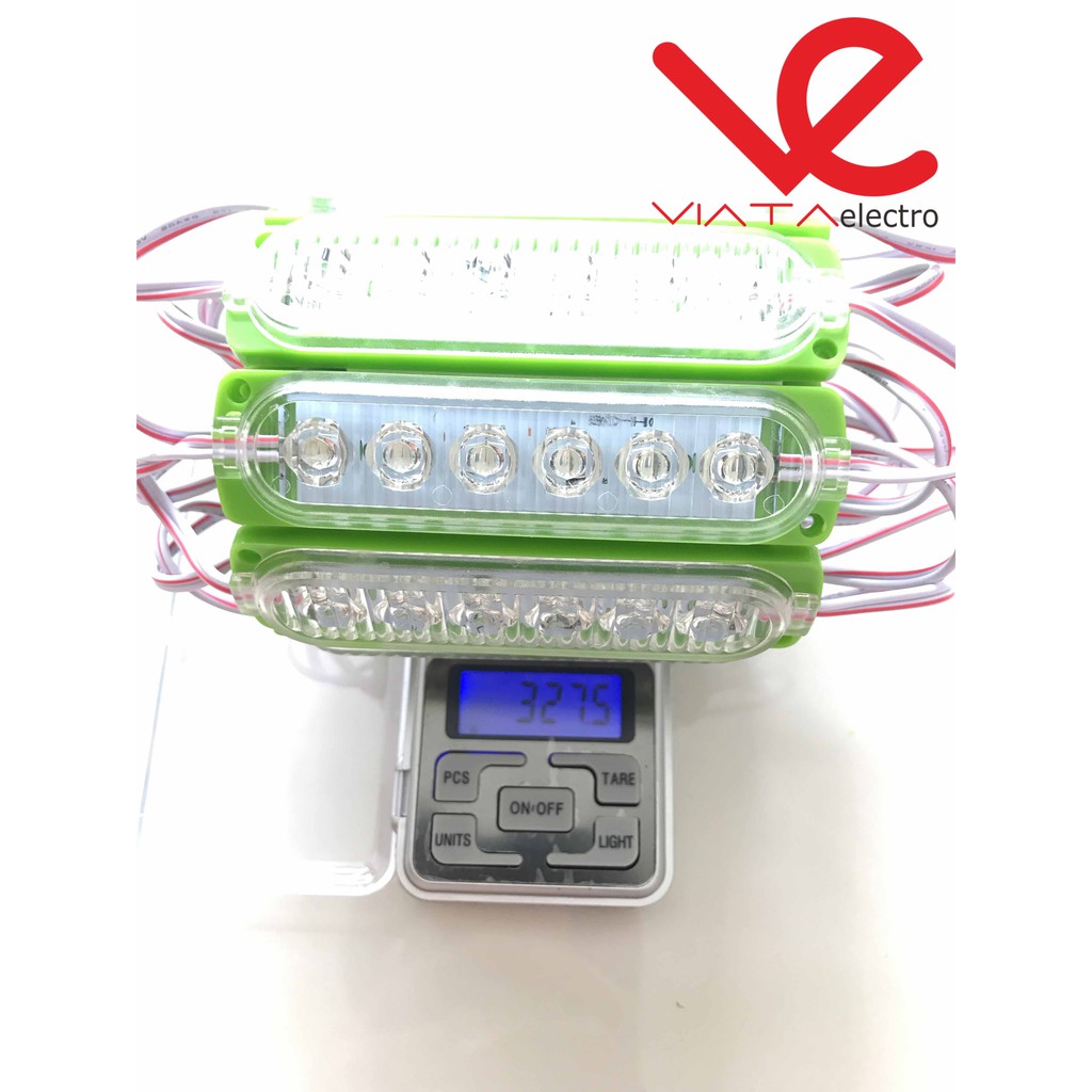 LED ULTRASONIC 6 MATA 12 &amp;24V LED KOTAK TRUK LED MODUL 6 MATA ULTRASONIC 12 - 24V