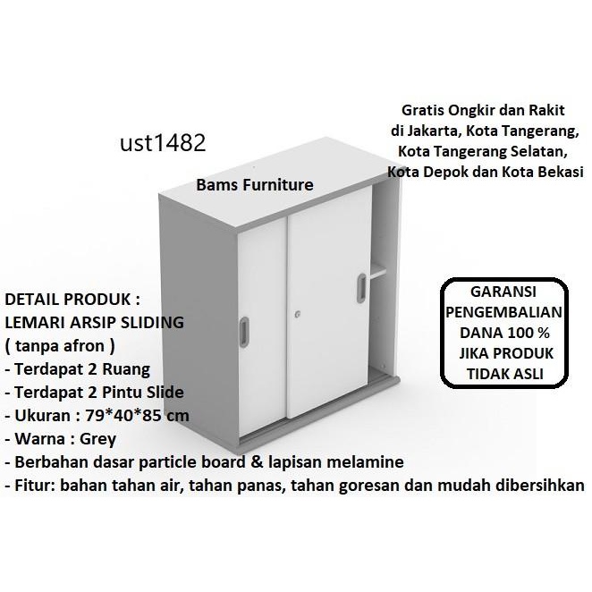 

Cabinet / Lemari Arsip Lemari File Sliding Merek Uno Tipe Ust1482