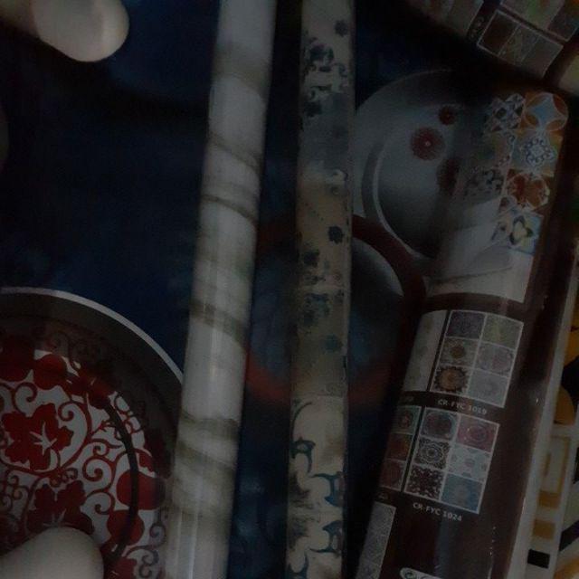 White Marble Premium Glossy Marmer Putih Wallpaper 60cmx5m Meter