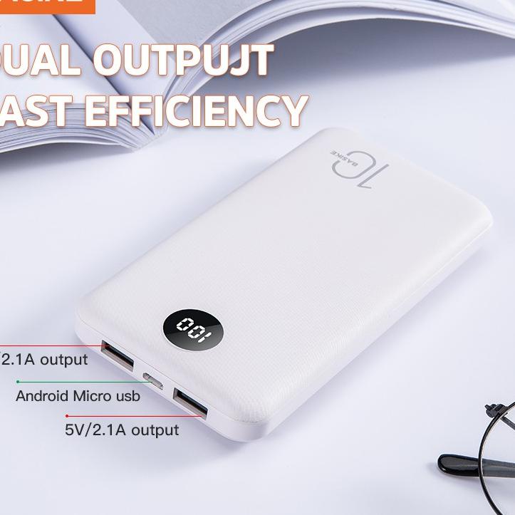 Lagi Tren.. Power Bank 20000 mAh 10000 mAh Powerbank Dual USB Output 2 Input LED Display Murah Mini 