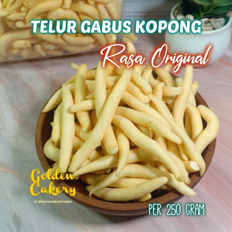 

Cemilan Telur Gabus / Cendol Keju KOPONG