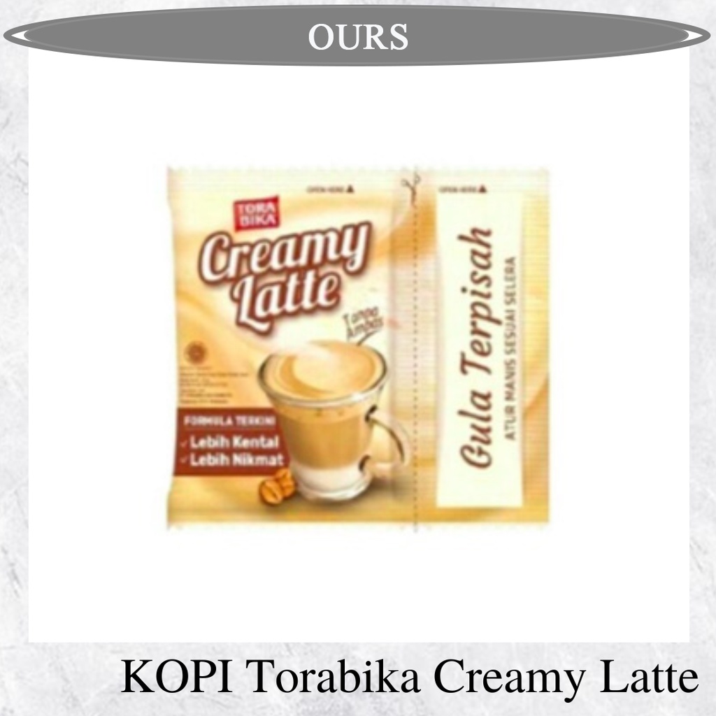 

KOPI Torabika Creamy Latte 25gram