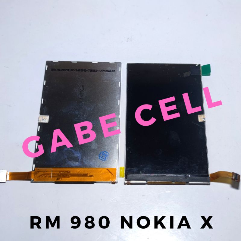 LCD NOKIA X RM 980 ONLY