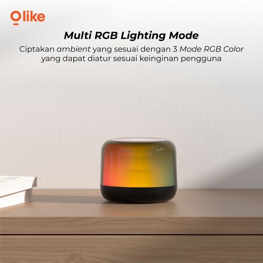 SPEAKER BLUETOOTH OLIKE SF1 RGB LIGHT