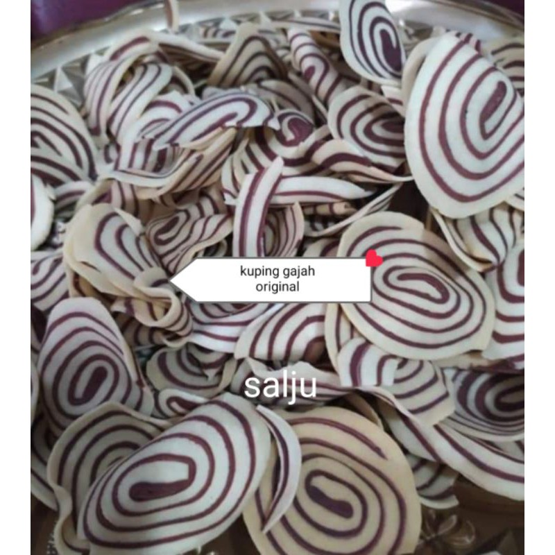 

Salju ~ Kuping gajah warna-warni