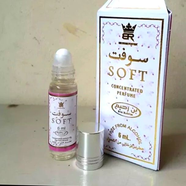 Parfum SOFT Minyak Wangi Roll On Non Alkohol Kemasan 6ml