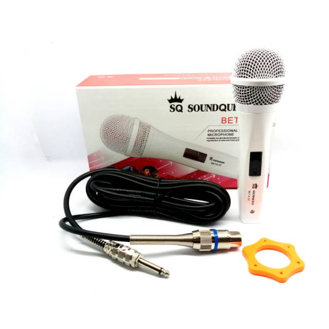 Mic vocal Soundqueen BETA-97 plus kabel