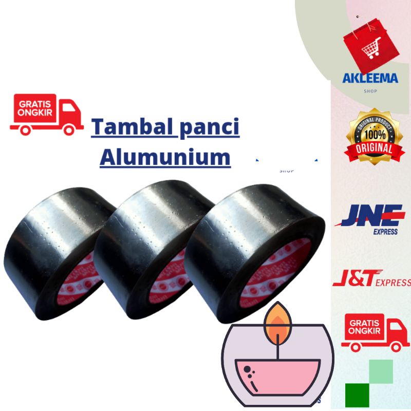 Tambal Panci Alumunium Anti Bocor Bolong Alumunium Rool Anti Panas Tambal Panci Tahan Panas Solatif/
