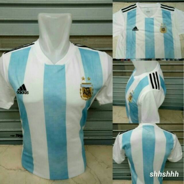 JERSEY BOLA ARGENTINA HOME WORLD CUP 2018
