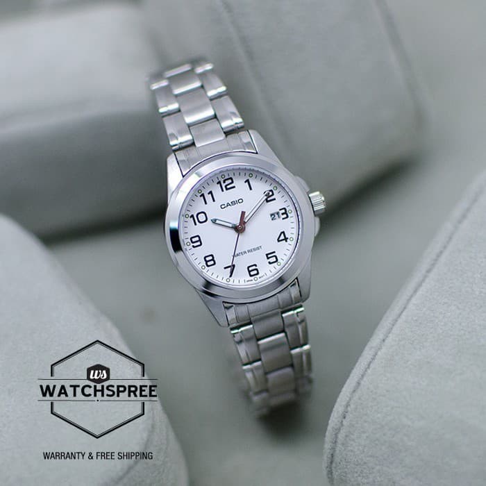 Jam Tangan Casio Wanita Rantai Casio Original LTP-1215A-7B Jam Casio