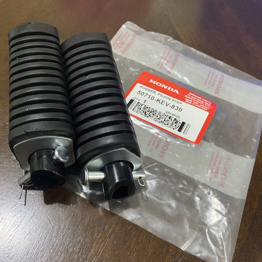 KEV Footstep Belakang Foot Step Karet Honda Motor Grand Supra X Fit