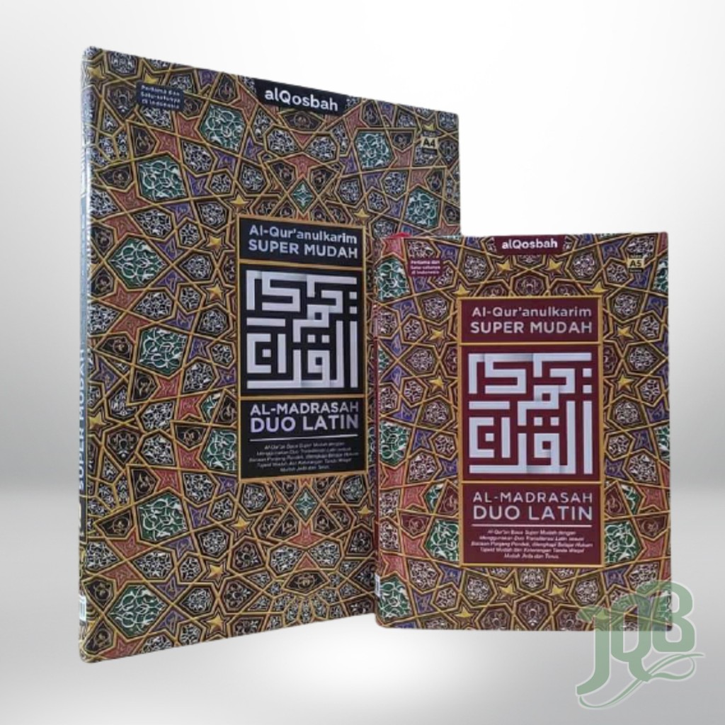 AL-MADRASAH DUO LATIN Qur'an Ukuran Besar A4 | JQB