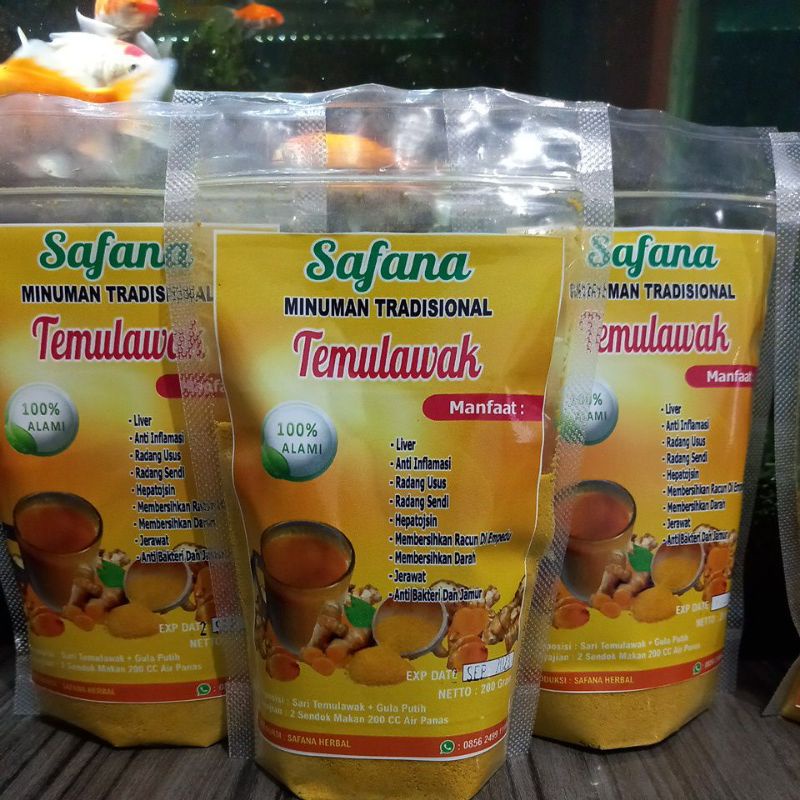 

Temulawak instan /safana