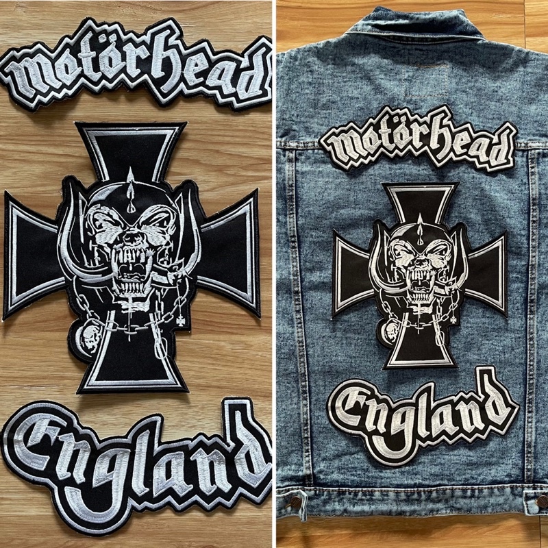 Emblem Bordir Besar / Emblem Jahit Bordir Belakang Jaket Jeans