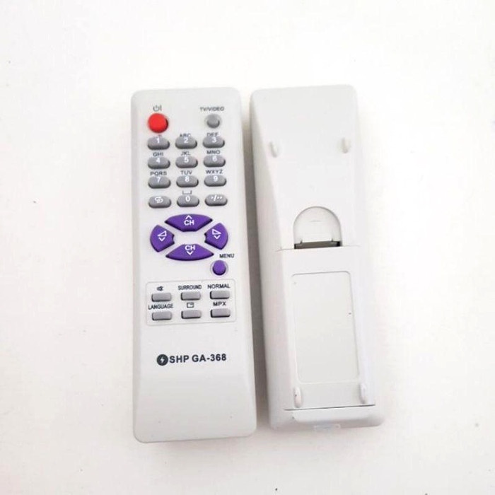 niw47es Remote Tv Sharp Ga-368 Tabung Lcd Led Tanpa Kode Remot Tv Shap Putih D2R54Tg