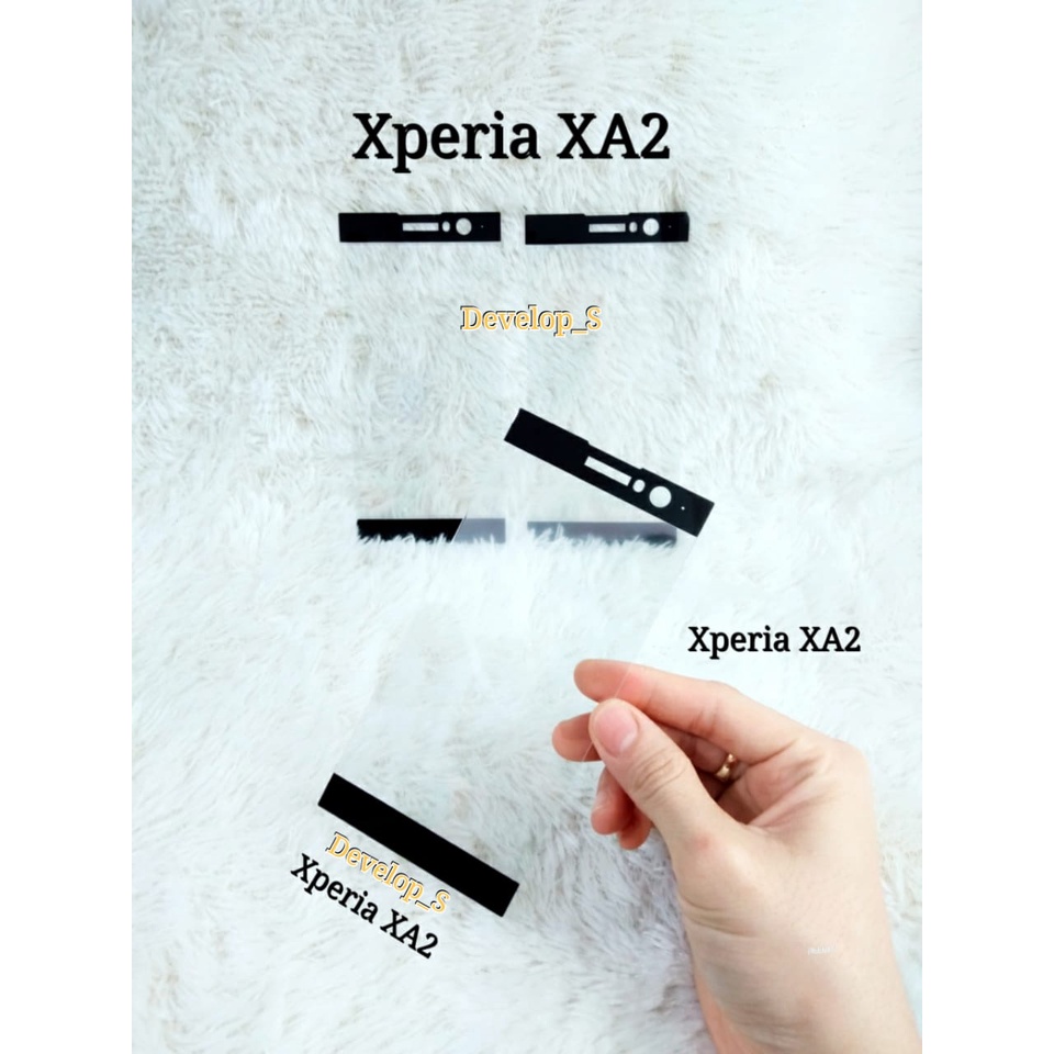 Tempered Glass Full Black Xperia XA2 / XA2Plus / Xa2 Ultra / XA1 / XA1 Ultra / XA1Plus