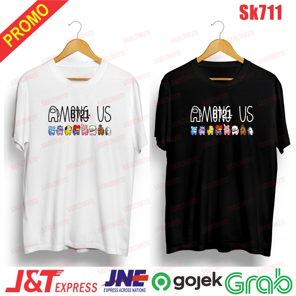 murah!!! KAOS KPOP KPOP21 AMON6 US SK711 UNISEX COMBED 30S