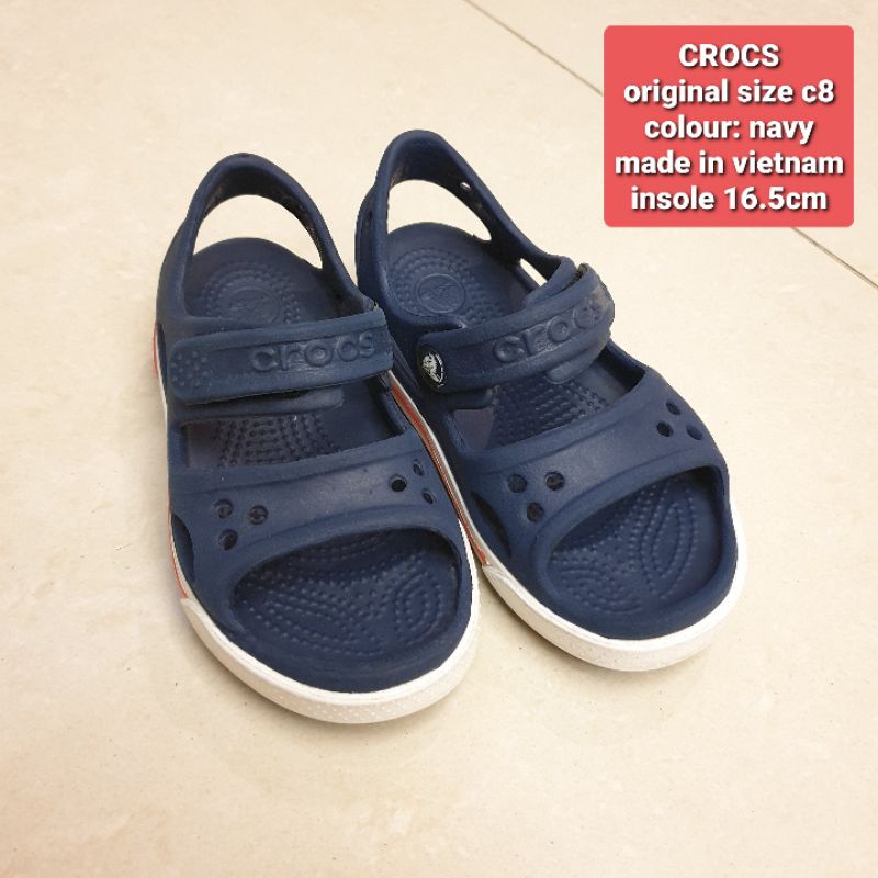 CROCS baby boy espadrilles shoes sepatu sendal sandal anak laki-laki adidas hnm