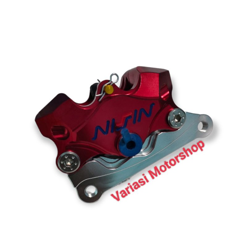 KALIPER 2 PISTON BELAKANG YAMAHA NMAX + BREKET NMAX + BAUT KALIPER NMAX BELAKANG
