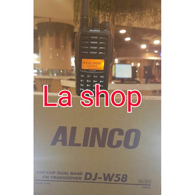 HT ALINCO W58 DUALBAND WATERPROOF