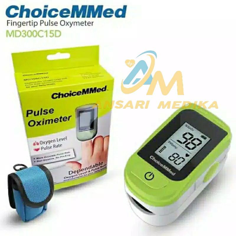 OXIMETER CHOICEMMED MD300C15D FINGERTIP FULSE OXIMETER CHOICEMED SUTURASI