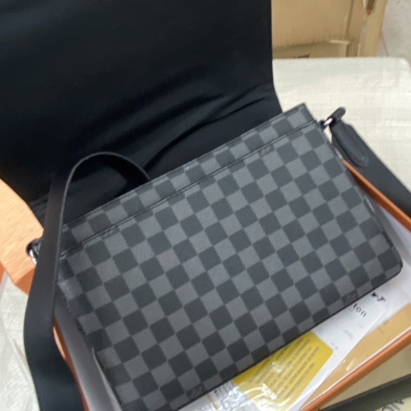 messenger bag louis Vuitton free box import tas selempang pria lv tas kantor pria lv