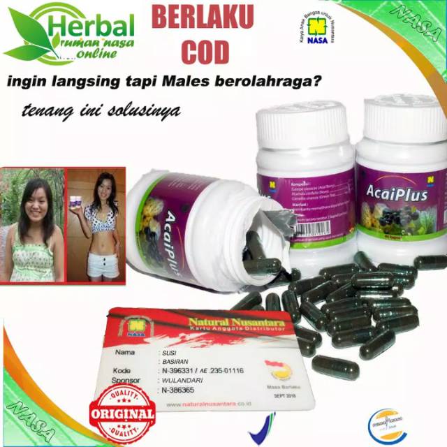 AcaiPlus  / diet herball / ori nasa