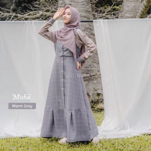 Preloved Misha Overall Gamis by Jilbrave L