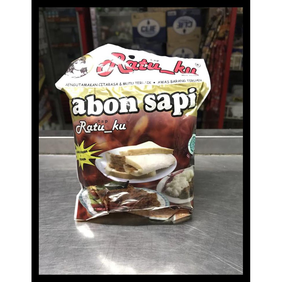 

Abon Sapi Cap Ratu Ku 100 Gr | Ratuku 100G Enak Lezat Murah Promo Asli Promo